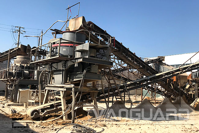 щековая дробилка, конусная дробилка для речного камня, Vanguard Machinery