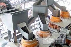 Камнедробильное оборудование, используемое в каждом процессе